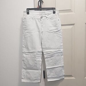 Bacci White Cropped Jeans